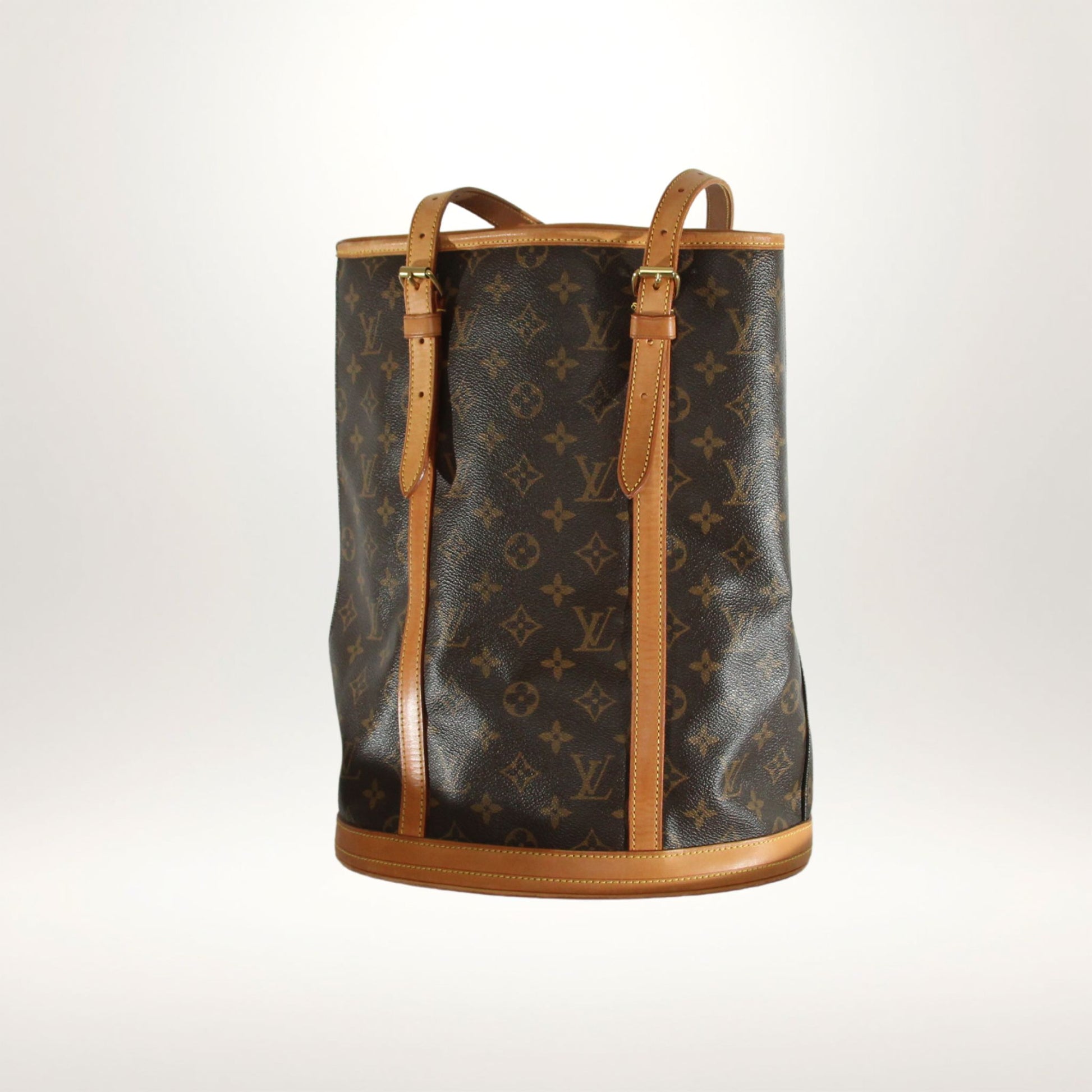 Vintage Louis Vuitton Bucket GM bøtteveske i Monogram canvas, autentisert – bilde 13