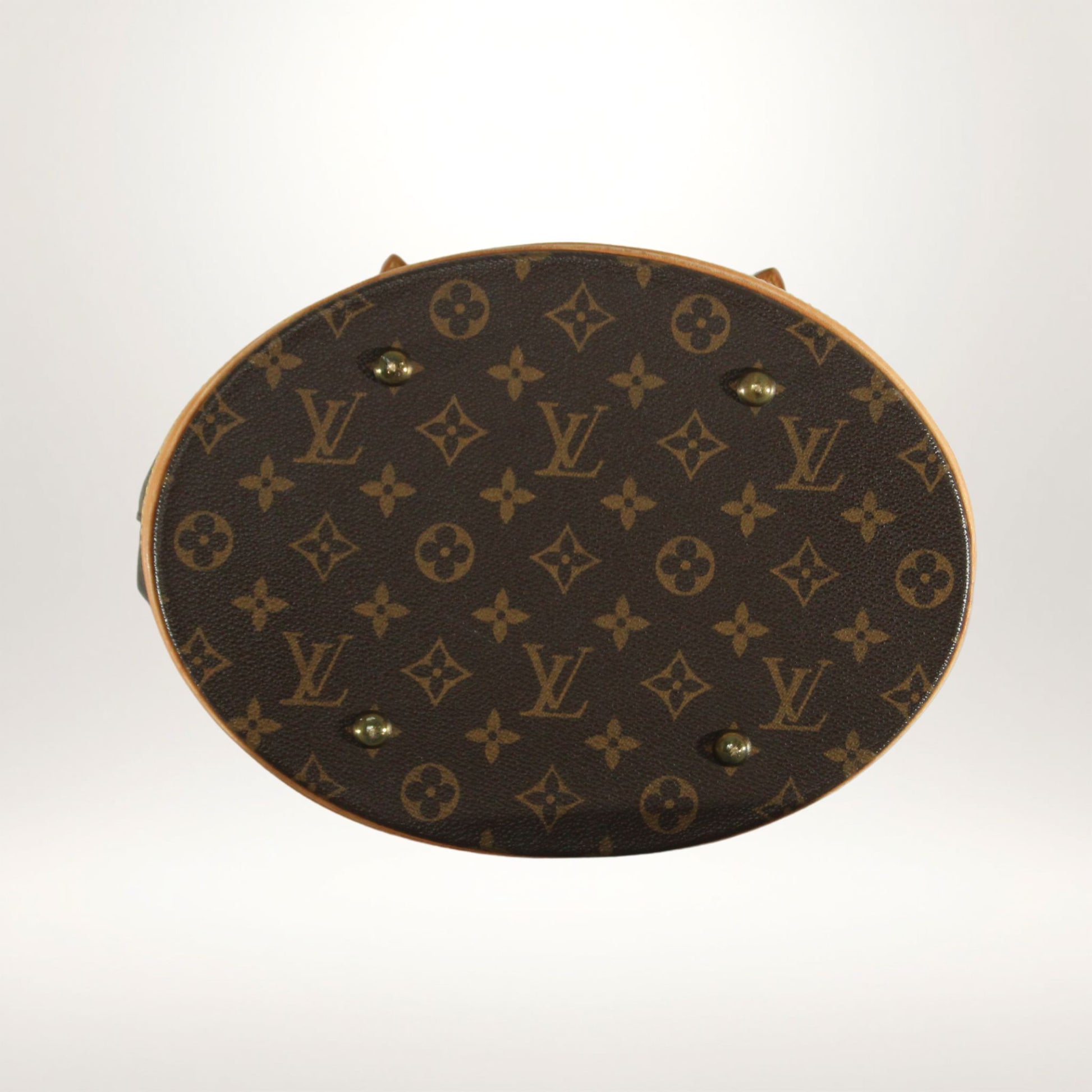 Vintage Louis Vuitton Bucket GM bøtteveske i Monogram canvas, autentisert – bilde 21