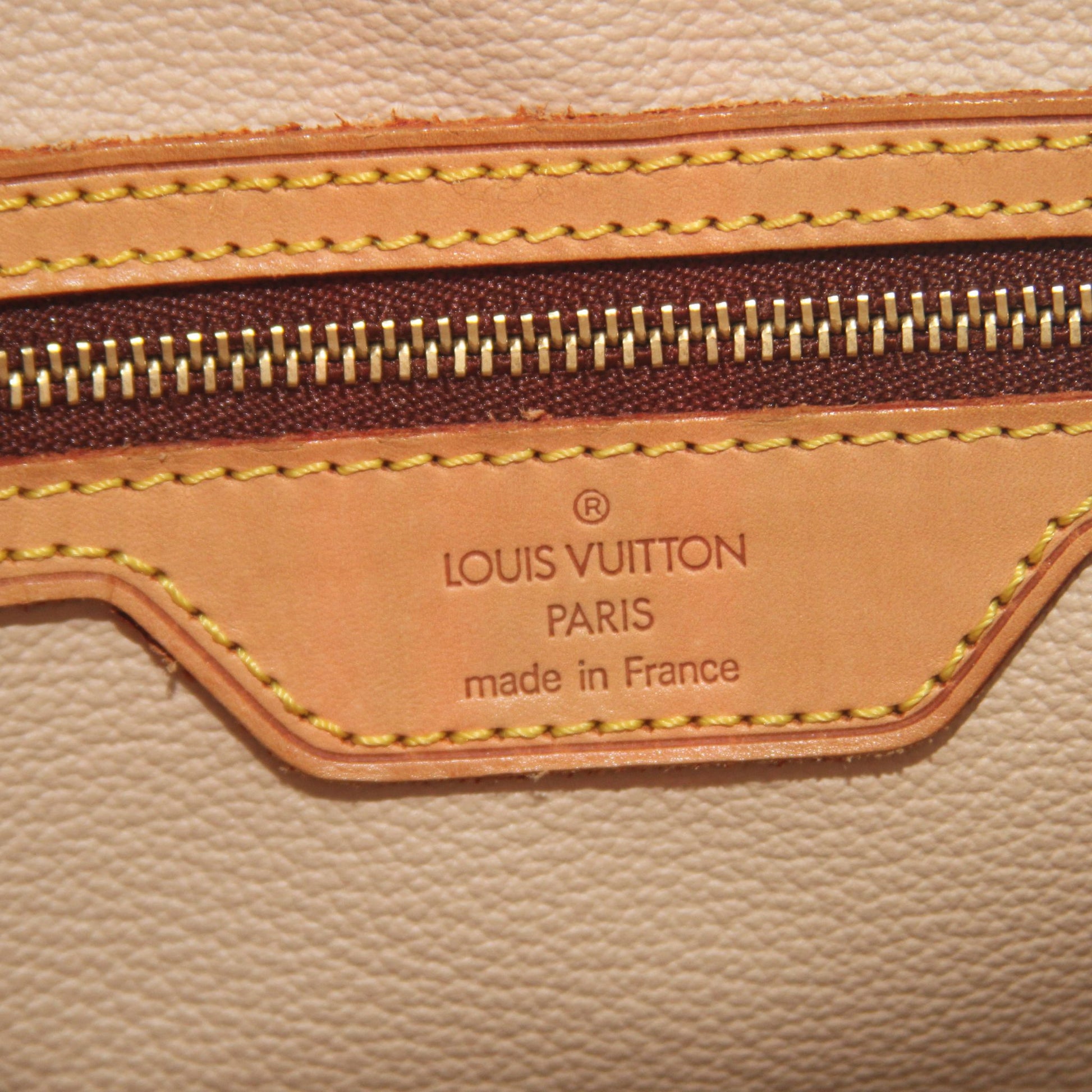 Vintage Louis Vuitton Bucket GM bøtteveske i Monogram canvas, autentisert – bilde 23