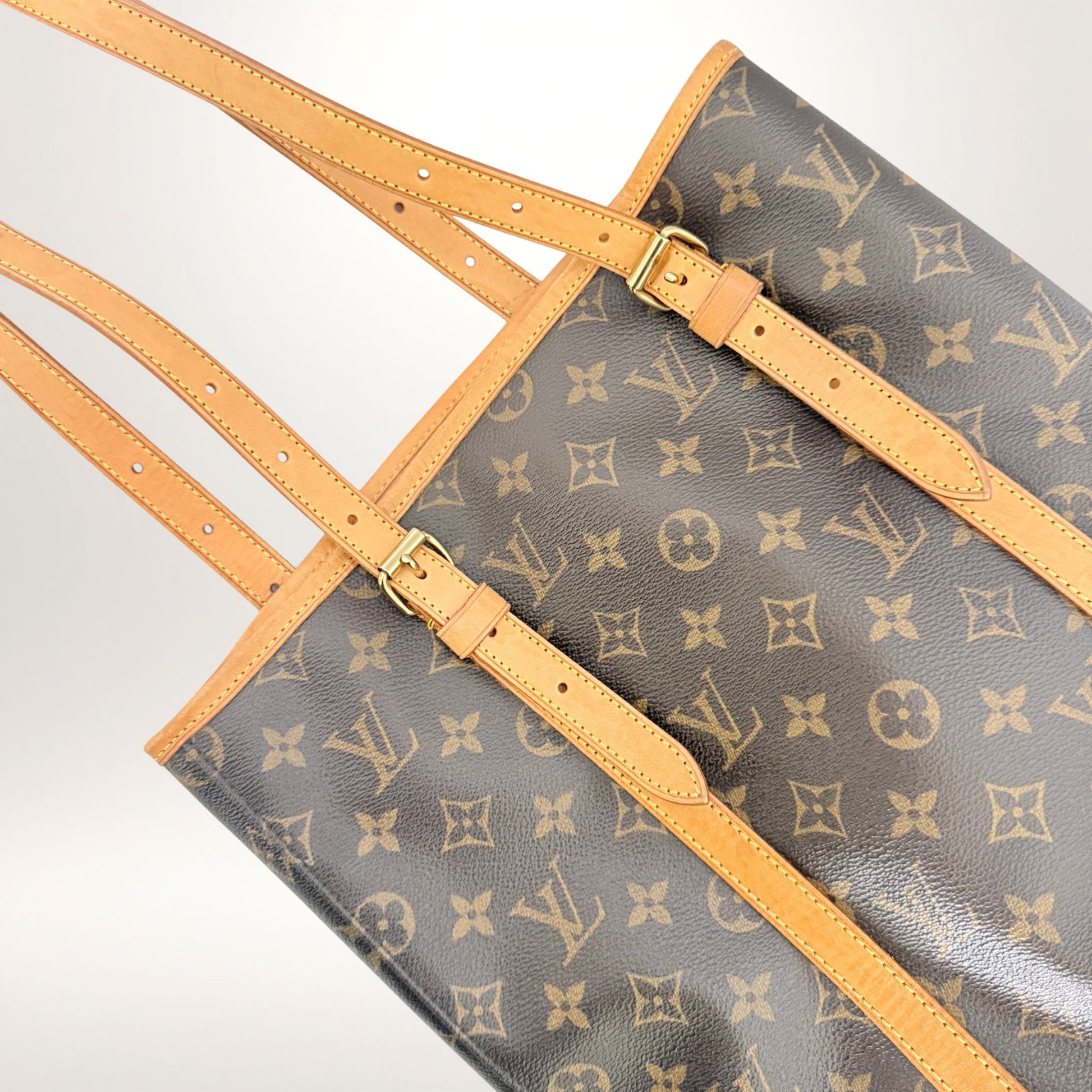 Vintage Louis Vuitton Bucket GM bøtteveske i Monogram canvas, autentisert – bilde 14