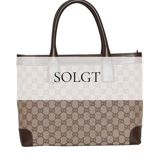 Gucci GG Canvas Tote Bag Vintage