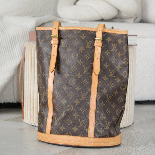 LOUIS VUITTON Monogram Bucket GM M42236 Made in France