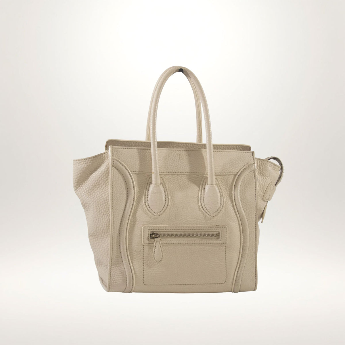 Vintage Celine Luggage håndveske i ekte skinn fra Phoebe Philo-perioden